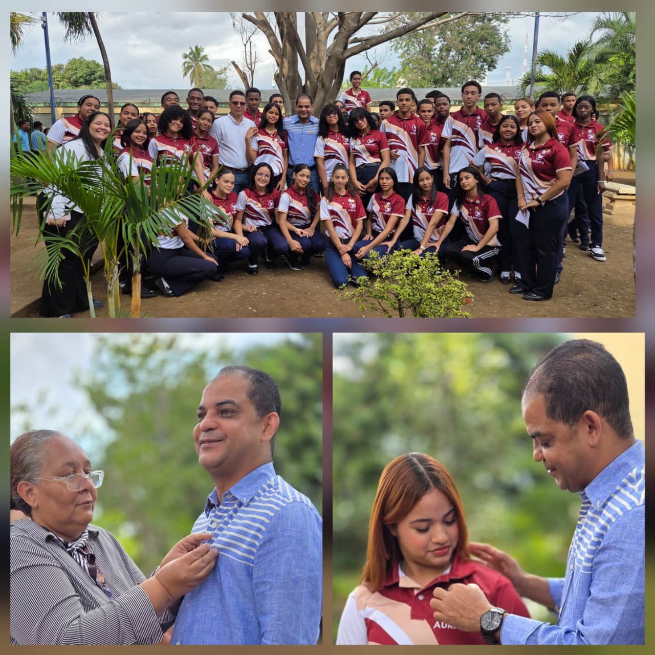 Alcalde Yohendy Jiménez acompaña acto de despedida de histórico árbol en el Liceo Profesor Porfirio Gutiérrez