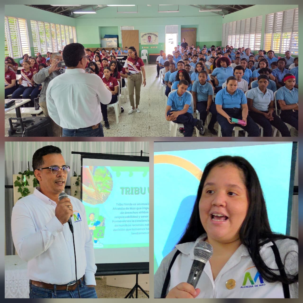 Alcaldía de Mao desarrolla charla sobre Gestión Integral de Residuos Sólidos en el Liceo Profesor Porfirio Gutiérrez