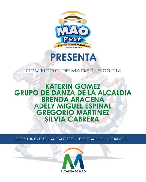 MAOFEST DOMINGOS CULTURALES 1/3/2026