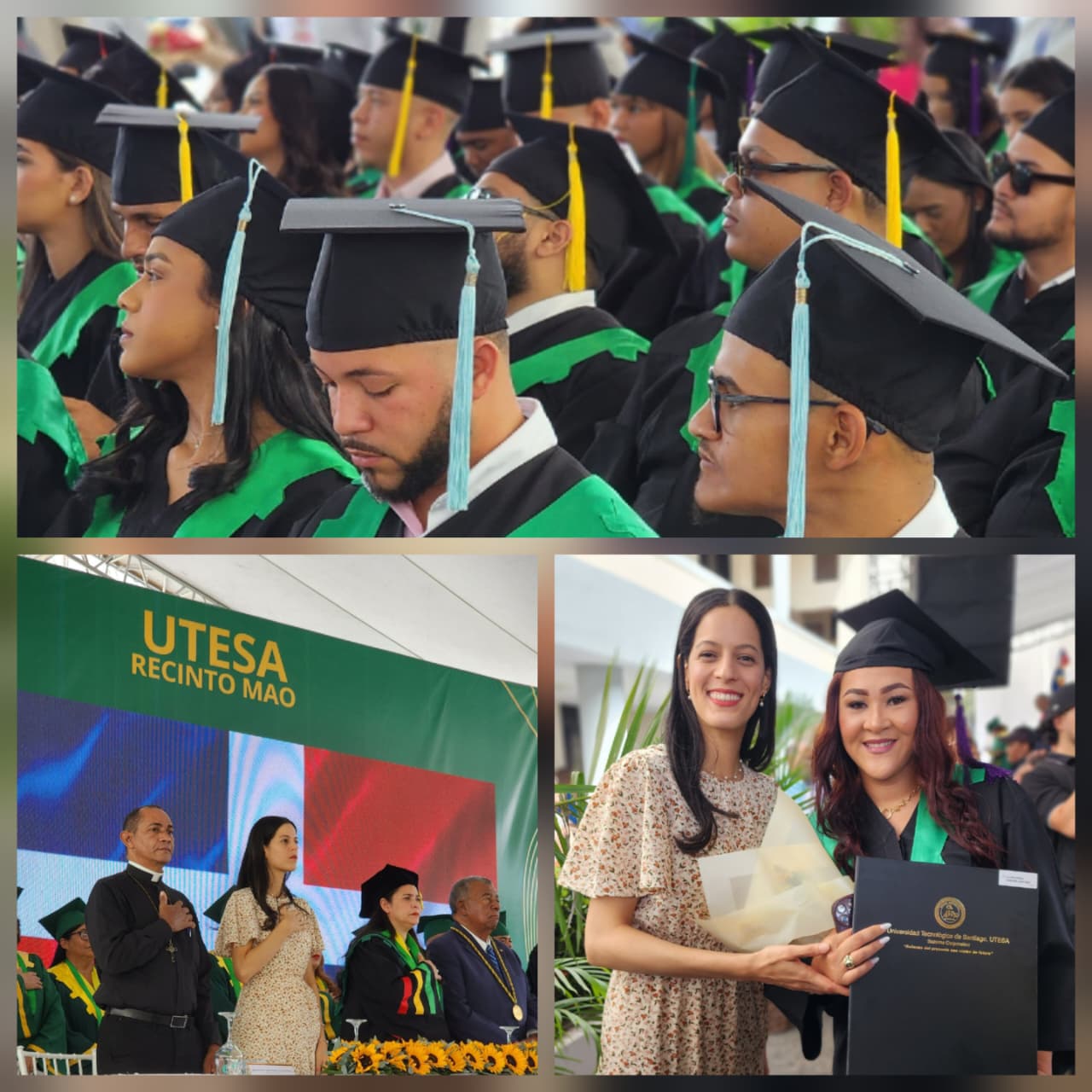 La vicealcaldesa Estefany Frías participó en la Cuadragésima Primera Graduación de UTESA