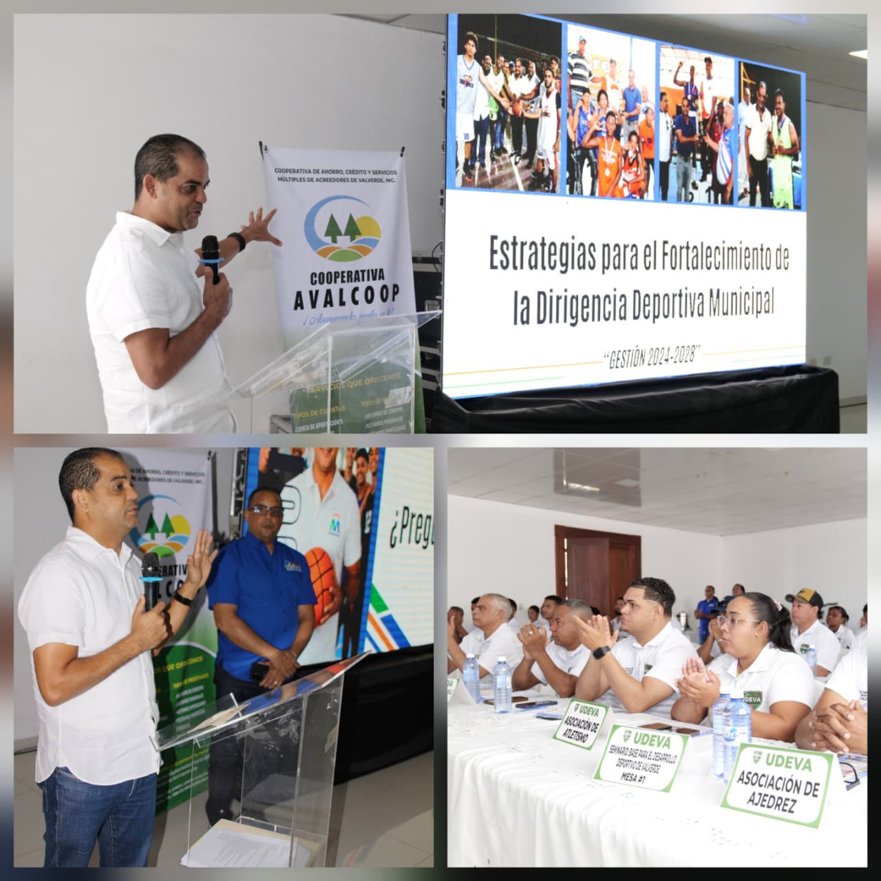 Alcalde Yohendy Jiménez participa como expositor en seminario sobre desarrollo deportivo en Valverde