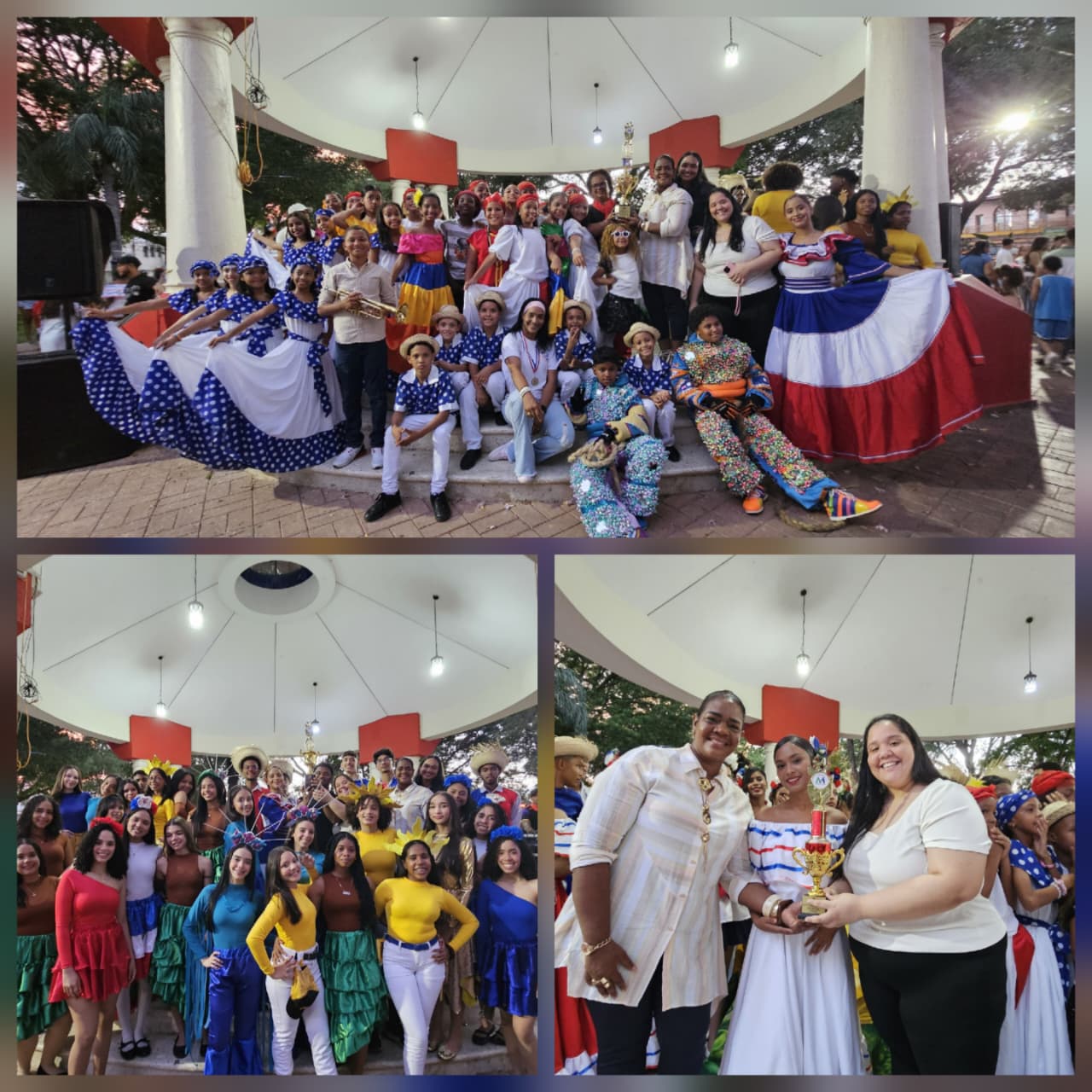 Alcaldía de Mao celebra el 2do. Festival Municipal del Folklore Escolar en el parque Amado Franco Bidó