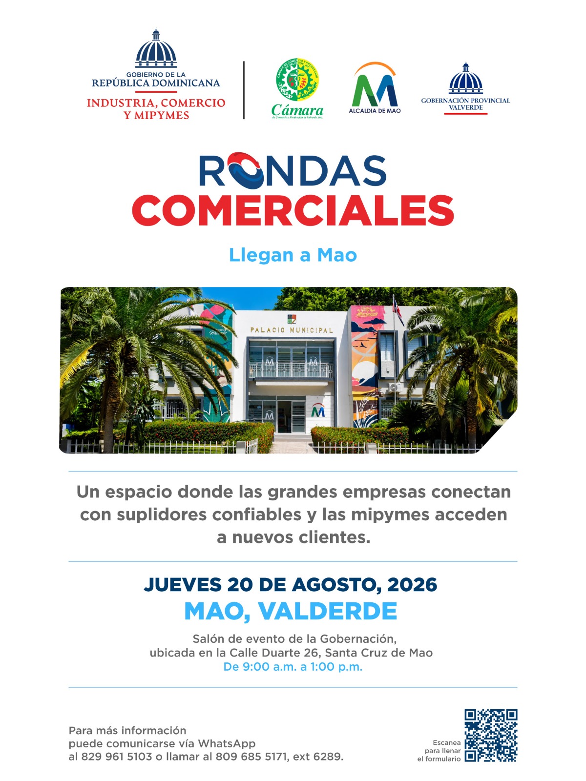 Mao es el escenario para las Rondas Comerciales